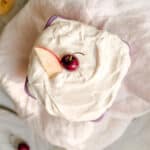 Bowl of Simple Creamy Dip for Fruit