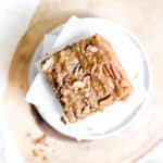 Healthy Vegan Gluten Free Dessert with Sea Salt and Nuts, Food Blog Photography