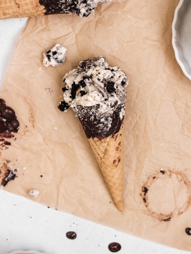 Oreo Ice Cream Recipe  Story Baked Abundance