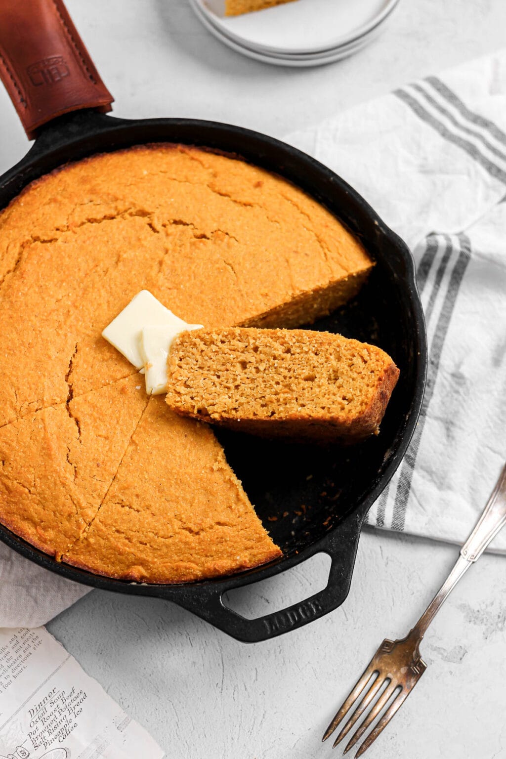 Homemade Sweet Potato Cornbread Recipe Baked Abundance