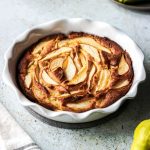 Pear cobbler featured image for recipe.