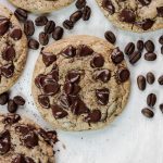 Espresso chocolate chip cookies.