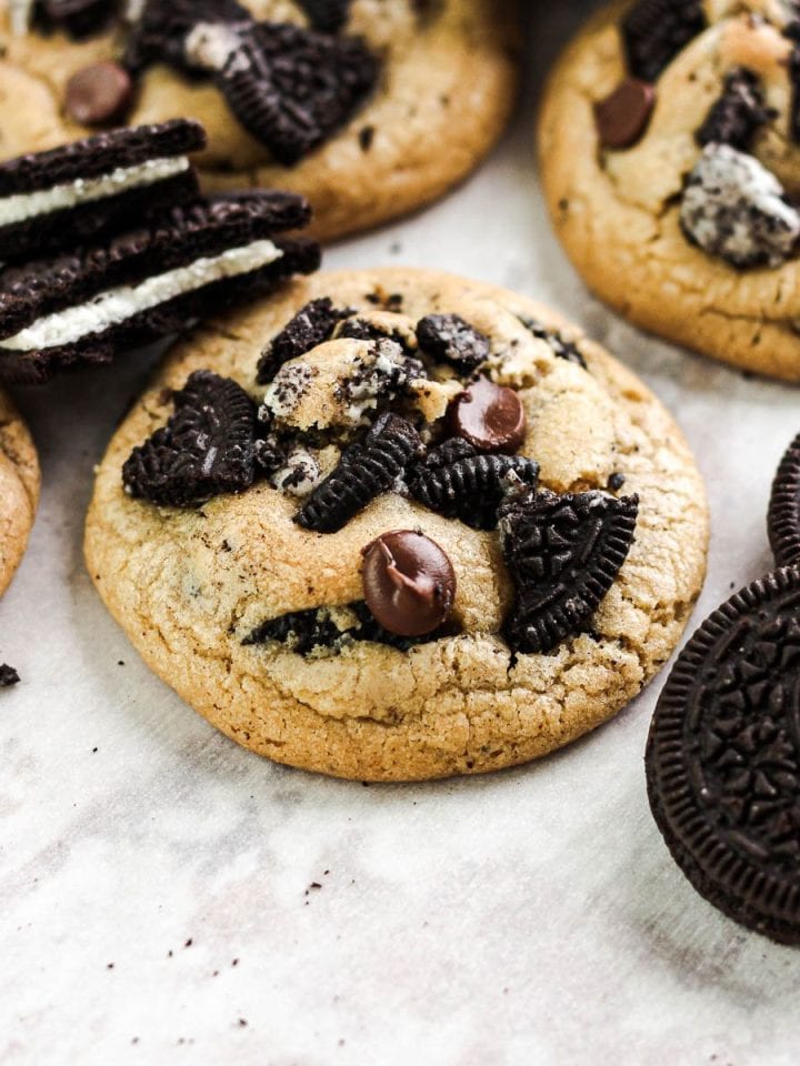 Oreo chocolate chip cookies.