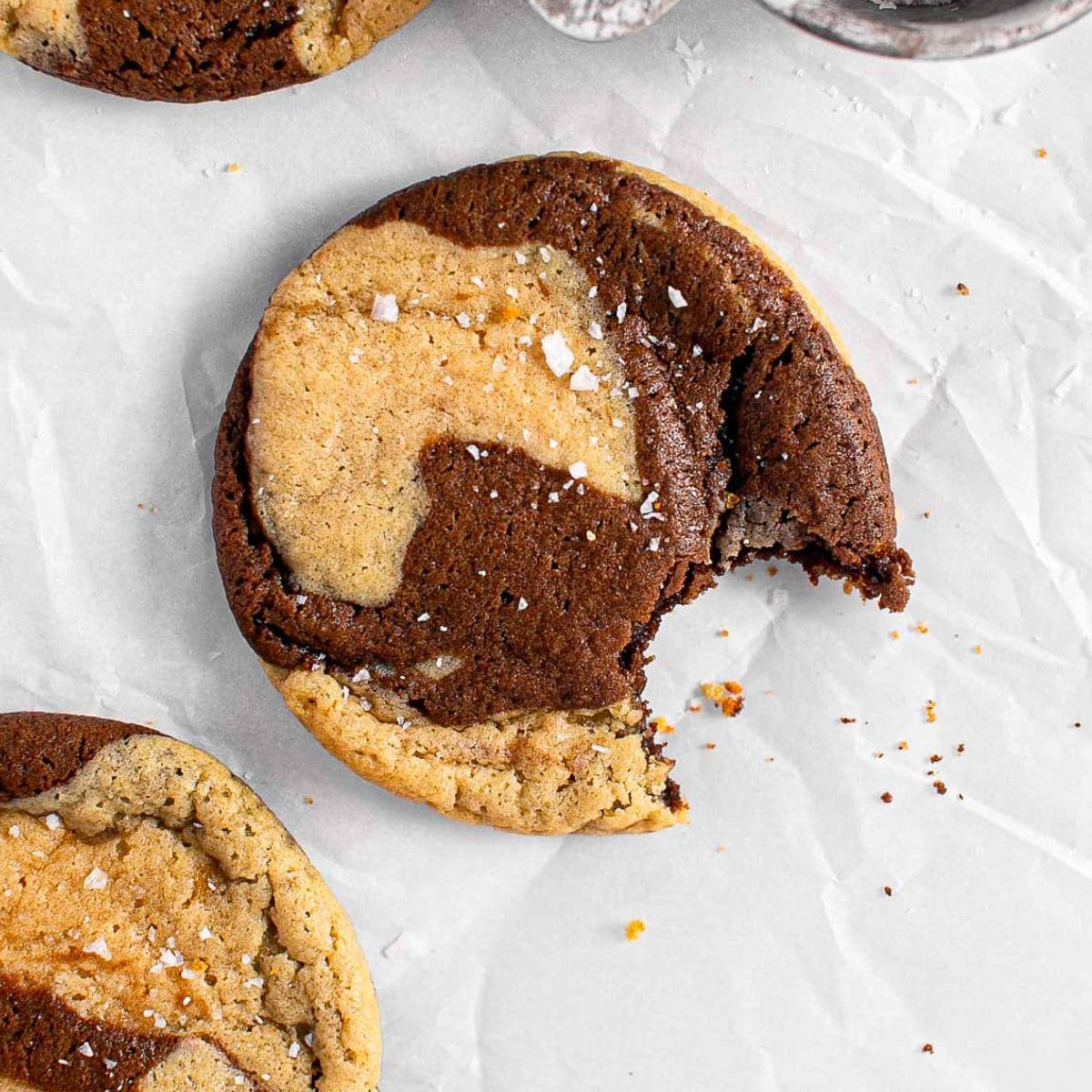 Best Chocolate Marble Cookies