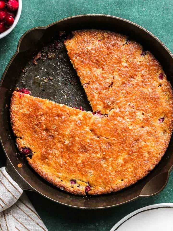 Cranberry cobbler recipe.