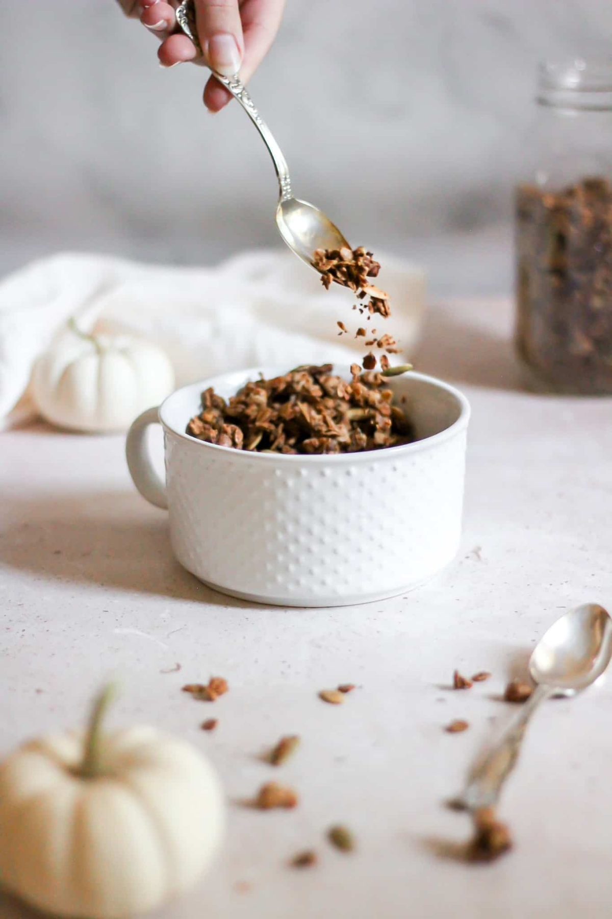 Naturally Sweetened Pumpkin Granola Naturally Sweetened Pumpkin Granola